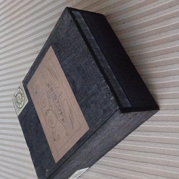 Kristoff Empty Wood Cigar Box - Picture 4 of 9